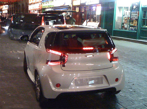Aston Martin Cygnet (Астон Мартин Cygnet) (Вид сзади) Aston Martin Cygnet (Астон Мартин Cygnet) (Вид сзади)